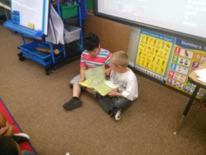 We sit EEKK when we Read to Someone.